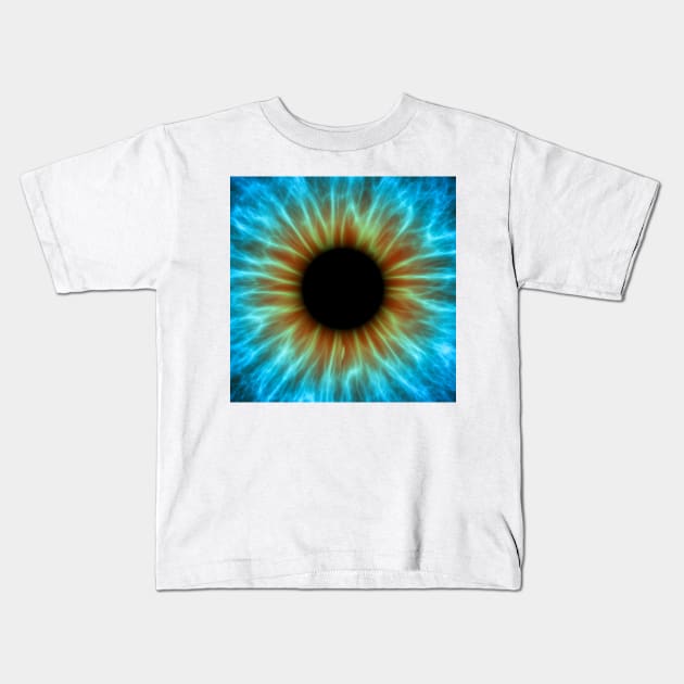 Eye, iris (F003/4611) Kids T-Shirt by SciencePhoto